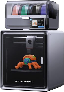 Anycubic Kobra S1 enclosed 3D printer