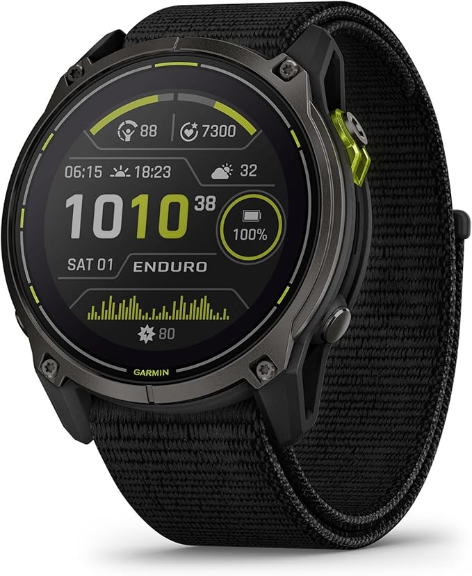 Garmin Enduro 3 GPS watch for ultra-running and endurance hiking