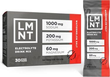 LMNT Zero Sugar Electrolytes stick packs