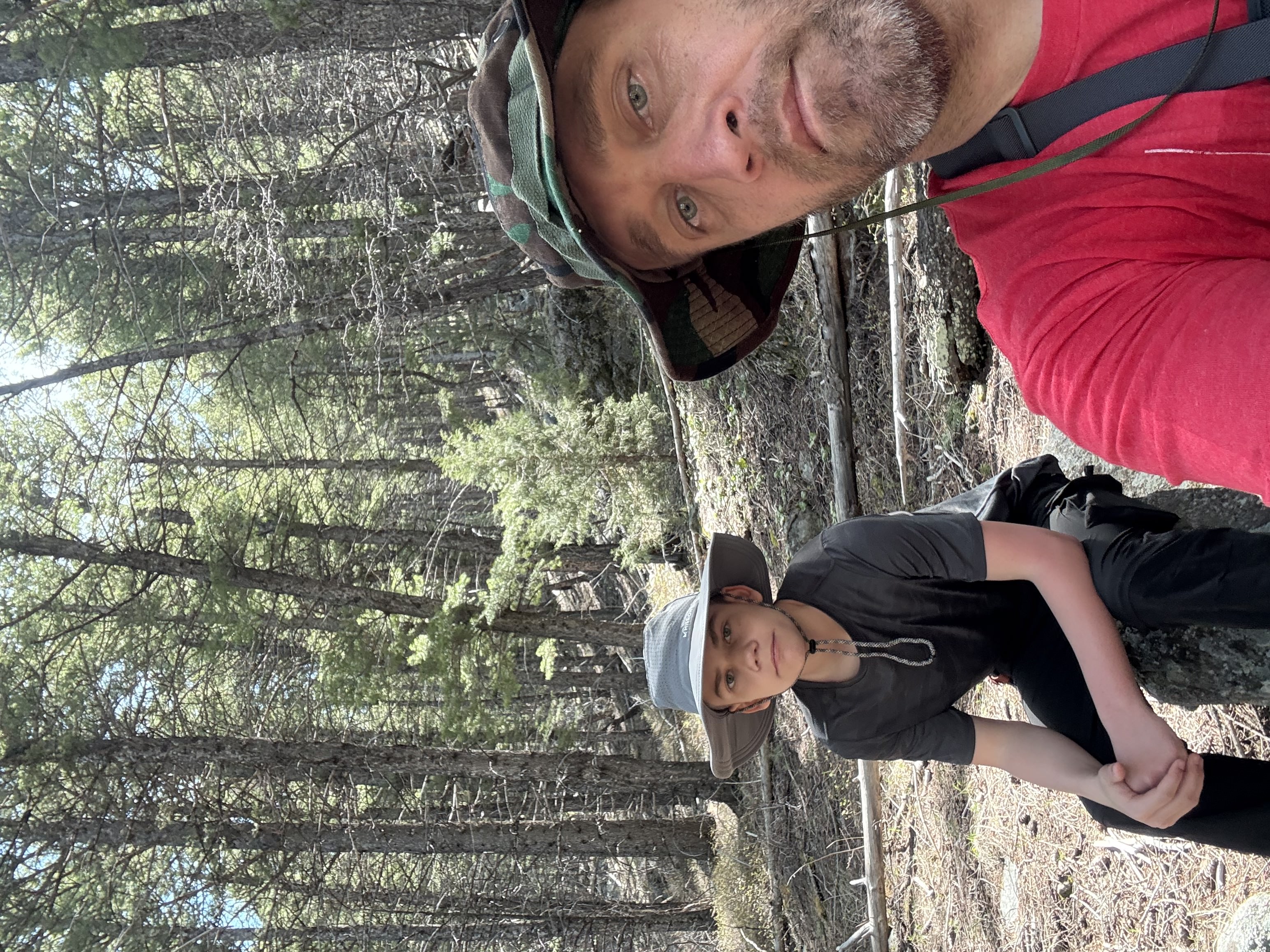 Michael Taft, founder of Products For Our Lives, with his son