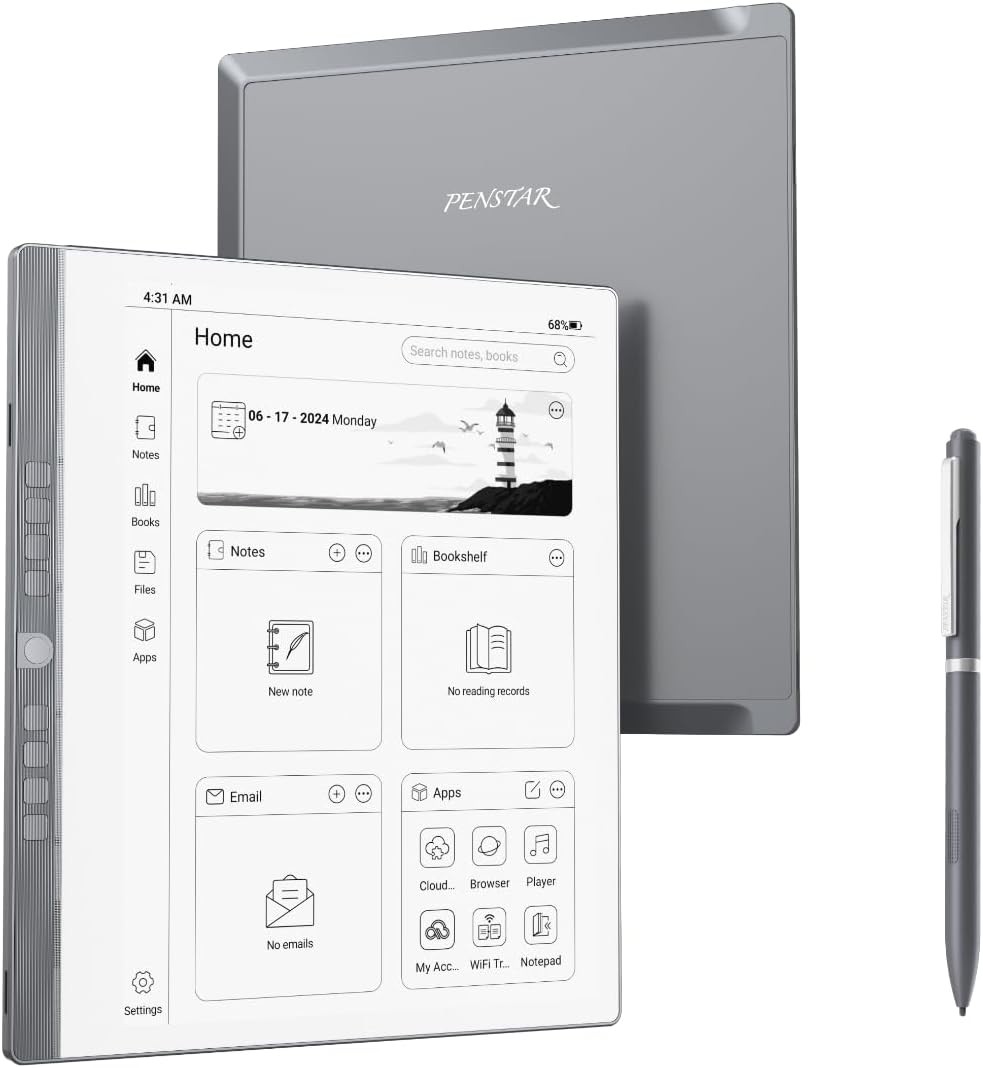 Penstar eNote E-Ink digital notebook for everyday handwritten notes